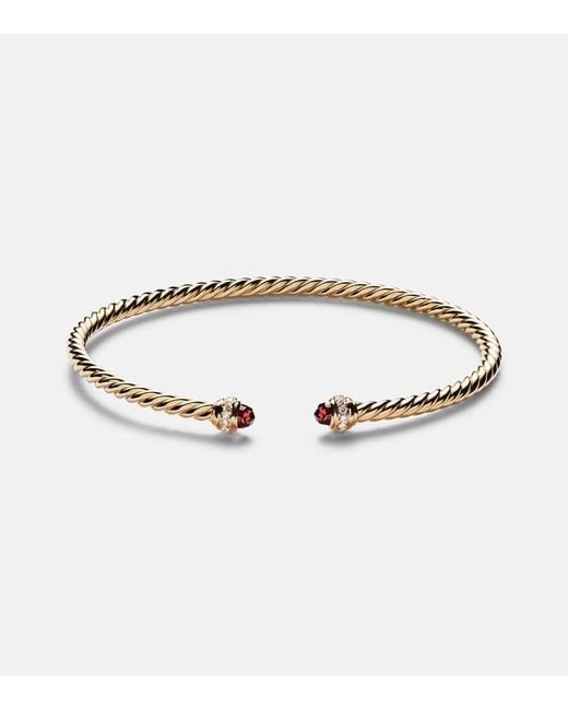 Bracciale Cablespira Flex di David Yurman in Metallic