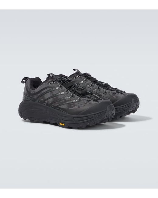 Hoka One One Laufschuhe Mafate Three2 in Black für Herren