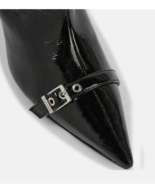 Bottes À Détails D'Œillets Ganni en coloris Black