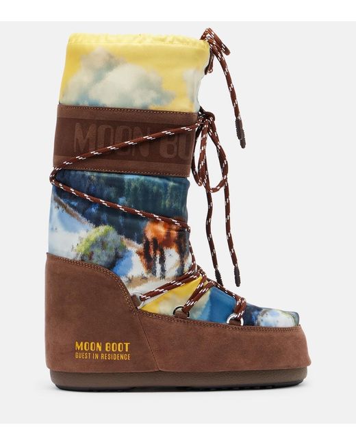 Moon Boot Brown Winter Boots