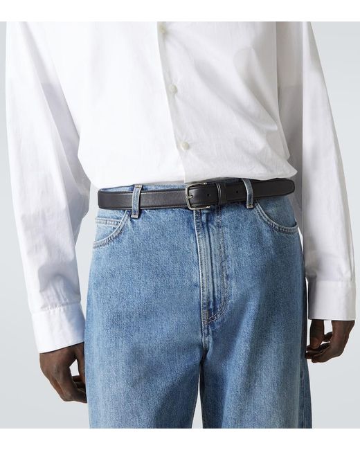 The Row Guertel Classic Aus Leder in Black für Herren