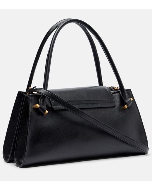 Borsa A Spalla Severine Medium di Versace in Black