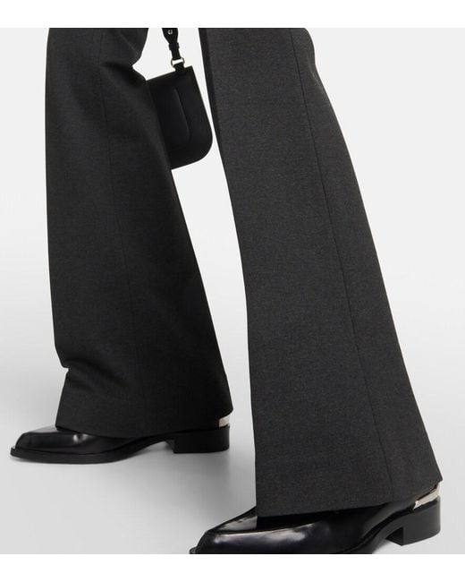 Dorothee Schumacher Black Emotional Essence Mid-Rise Straight-Leg Pants