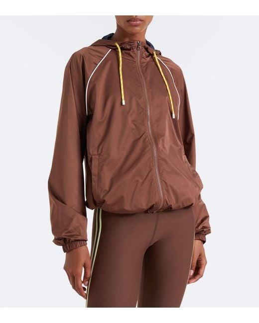 The Upside Brown Lila Hooded Jacket