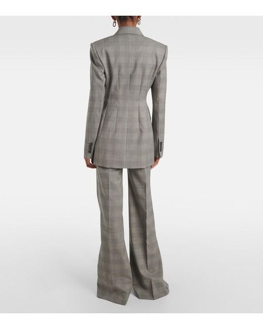 Sportmax Gray Astro Wool-Blend Blazer