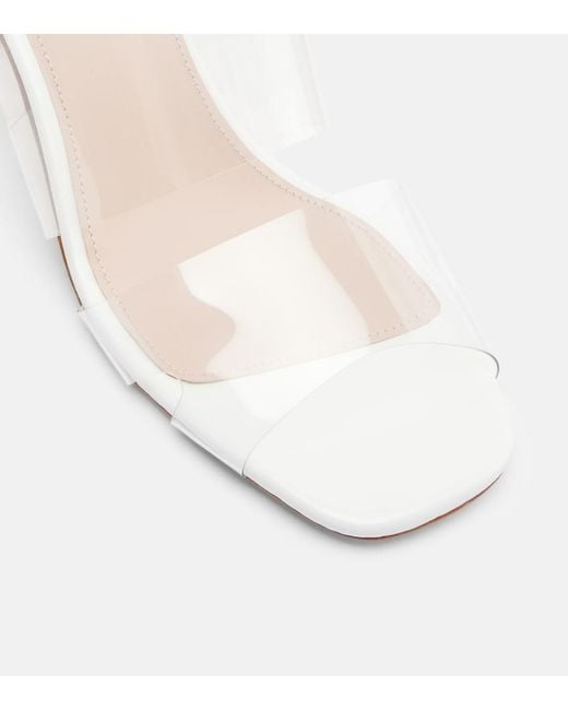 Simone Rocha White Pu Mules