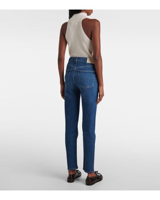 Citizens of Humanity Blue Isola High-Rise Skinny Jeans