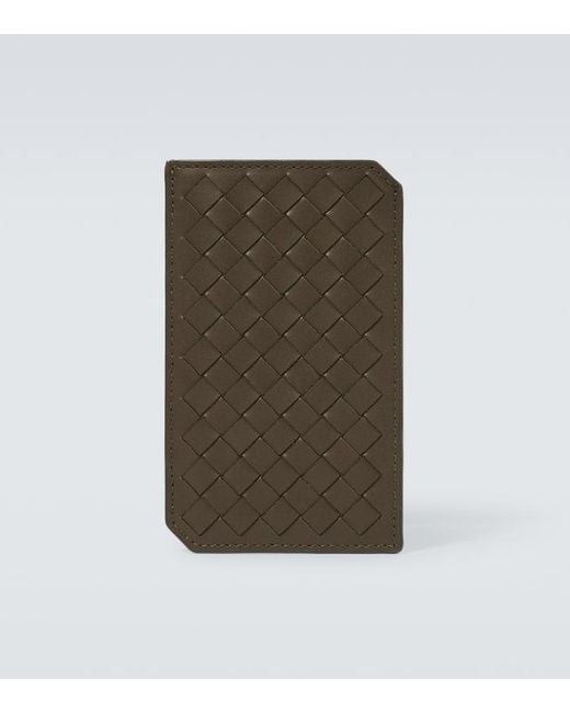 Portacarte di Bottega Veneta in Brown da Uomo