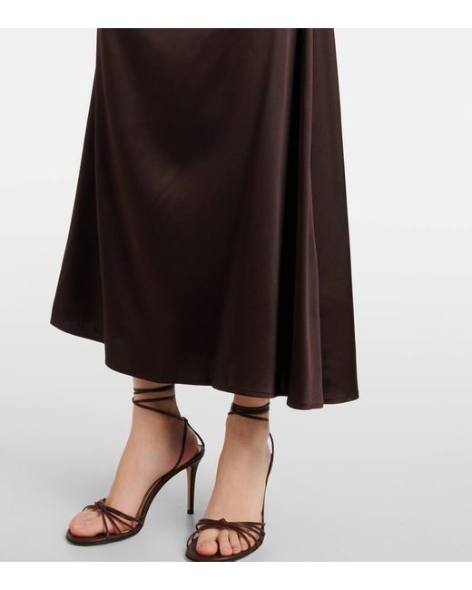 Vestido De Coctel Phare De Saten Staud de color Black