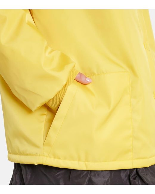 Prada Yellow Re-Nylon Jacket
