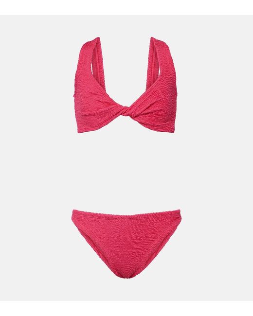 Hunza G Pink Bikini Juno