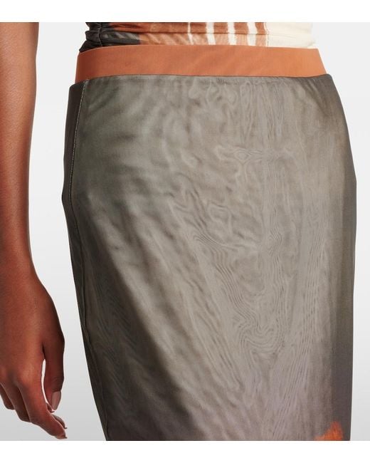 Sir Gray Breeze Bandeau Striped Maxi Skirt