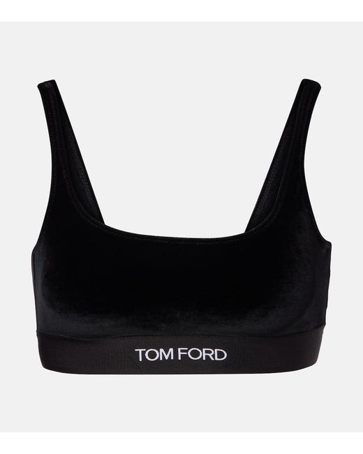 Tom Ford Black Velvet Bra