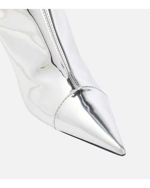 Alexandre Vauthier Multicolor Alex 105 Metallic Knee-High Boots