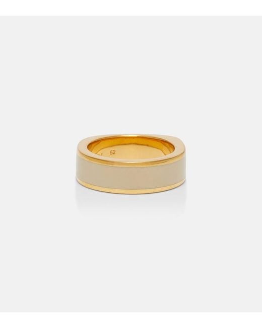 Totême Metallic Signature 18Kt-Plated Ring