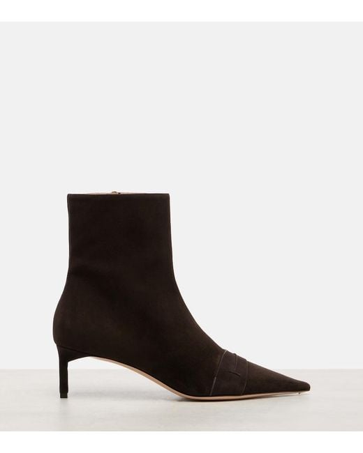 Tom Ford Brown 55 Suede Ankle Boots