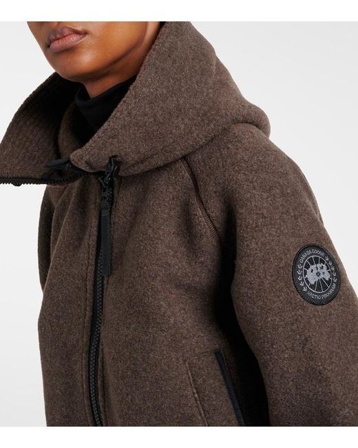 Canada Goose Brown Label Chilliwack Wool-Blend Jacket