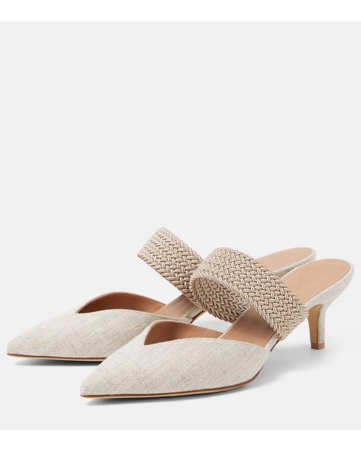 Malone Souliers Natural Maisie Mules
