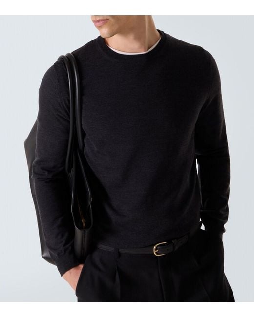 Slowear Blue Wool-Blend Sweater for men