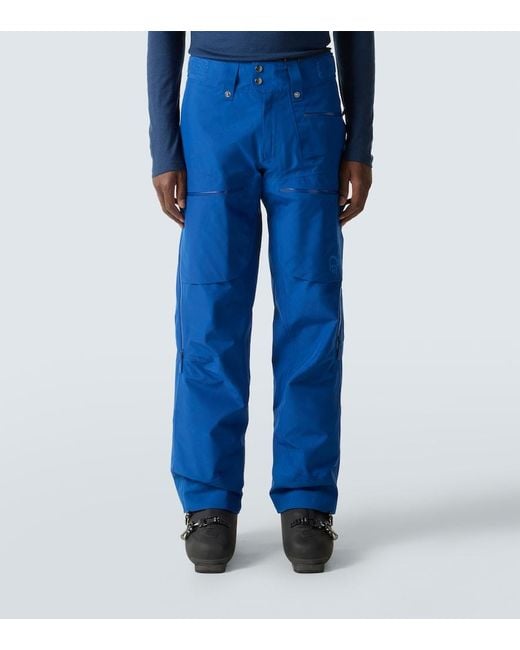 Norrona Blue Lofoten Ski Pants for men