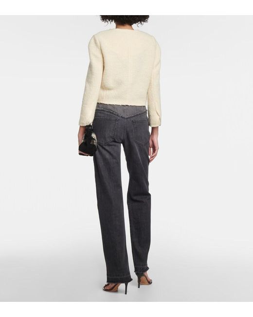 Isabel Marant Natural Pully Wool-Blend Jacket