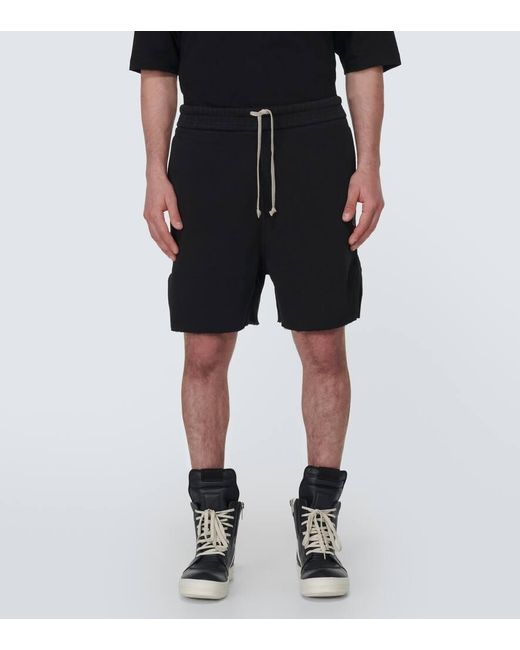 Moncler Genius Black X Rick Owens Cotton-blend Shorts for men