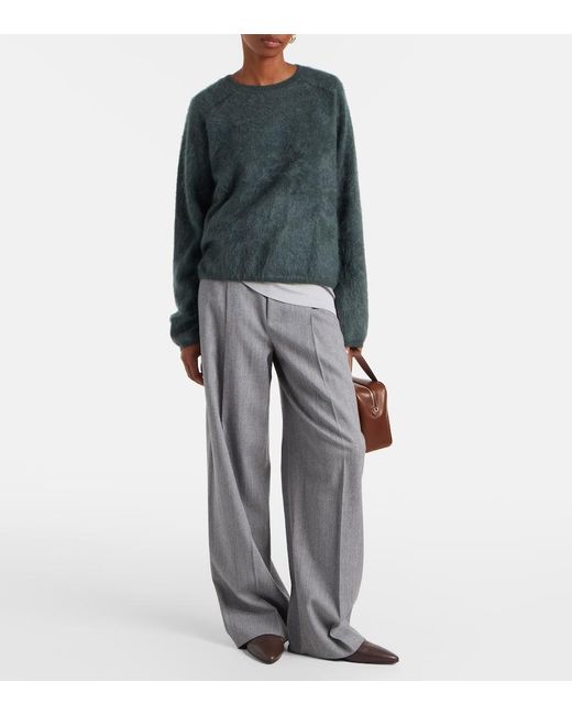 Lisa Yang Green Pullover Lexia Aus Kaschmir