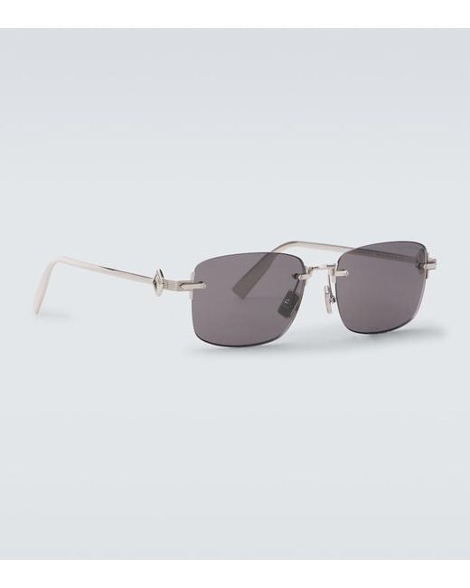 Dior Gray Cd Diamond S11U Rectangular Sunglasses for men