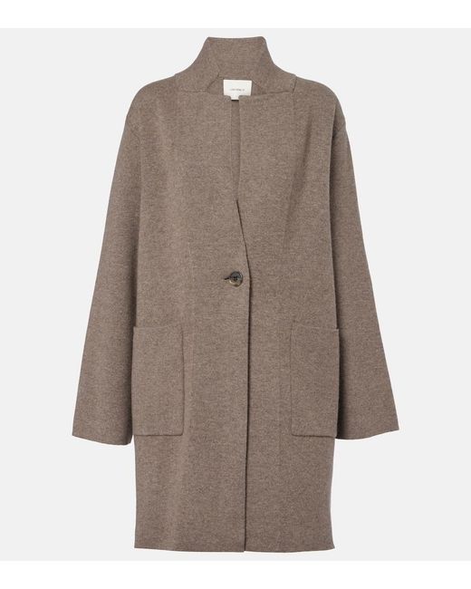 Lisa Yang Brown Anni Cashmere Coat