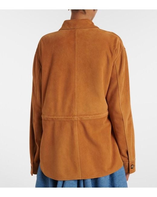 Loewe Brown Suede Jacket