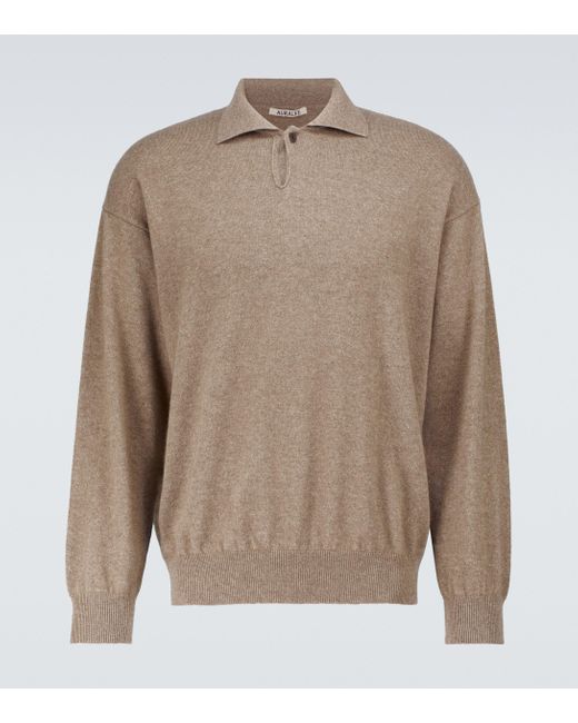 beige polo sweater