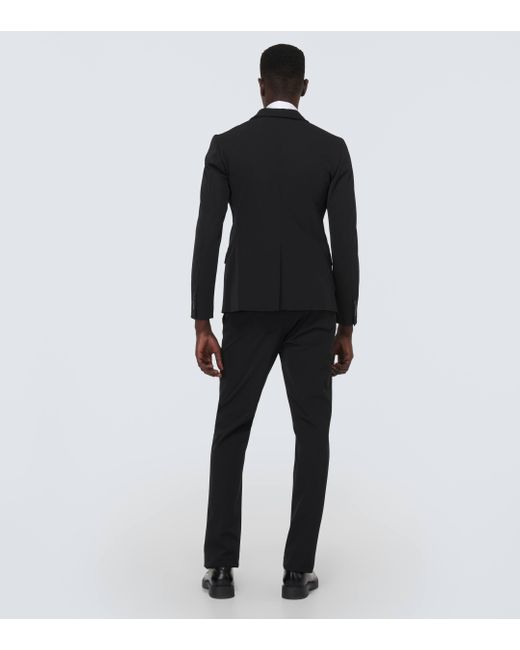 Prada Black Single-breasted Suit for men