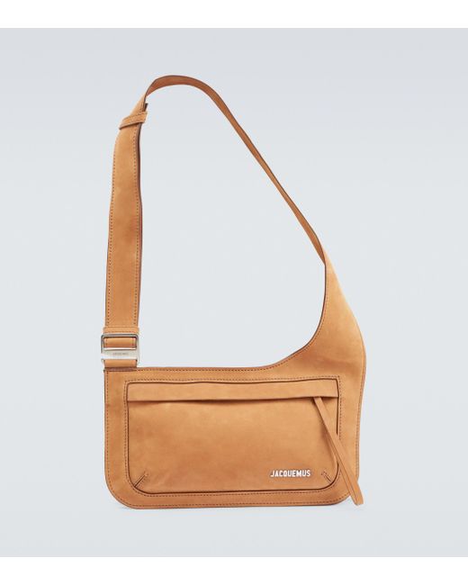 Jacquemus La Banane Gardian Leather Belt Bag in Brown for Men Lyst UK