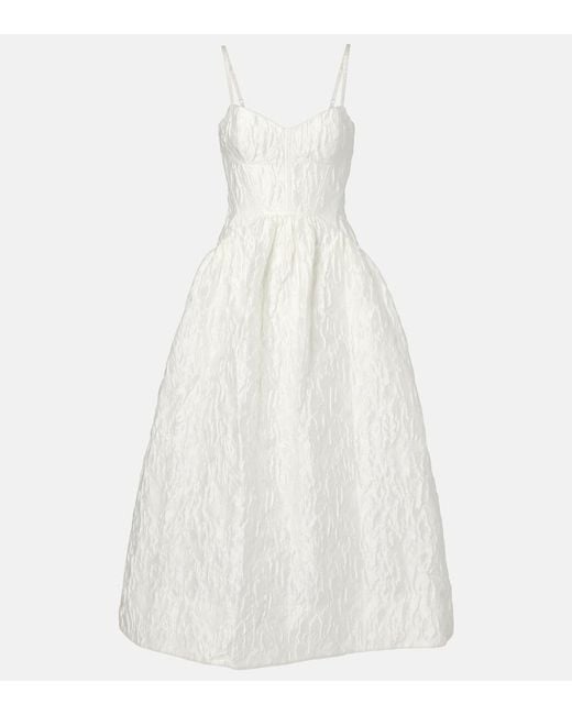 Rebecca Vallance White Bridal Vanilla Dreams Bustier Dress