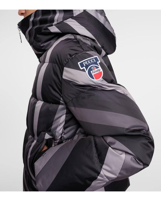 X Fusalp chaqueta de esqui cropped Emilio Pucci de color Black