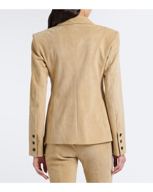 Stouls Natural Helly Suede Blazer