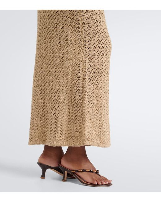 Sir Natural Ellinor Crochet Cotton Maxi Dress