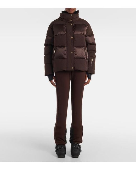 Bogner Brown Naja Down Ski Jacket