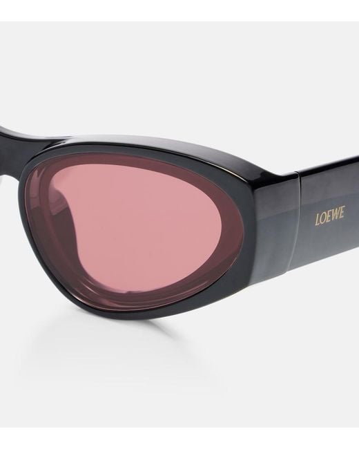 Loewe Pink Paula's Ibiza Signature Cat-Eye Sunglasses