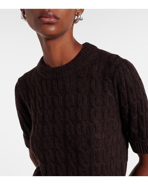 Dorothee Schumacher Black Pullover Sheer Softness