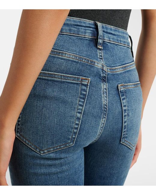 FRAME Blue Reboot Bootcut Jeans