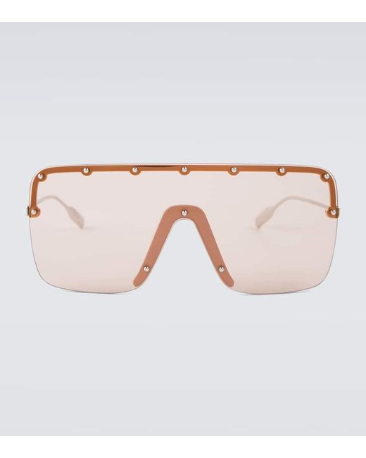 Gucci Natural Mask-frame Sunglasses for men