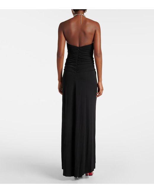 Jonathan Simkhai Black Halterneck Gown