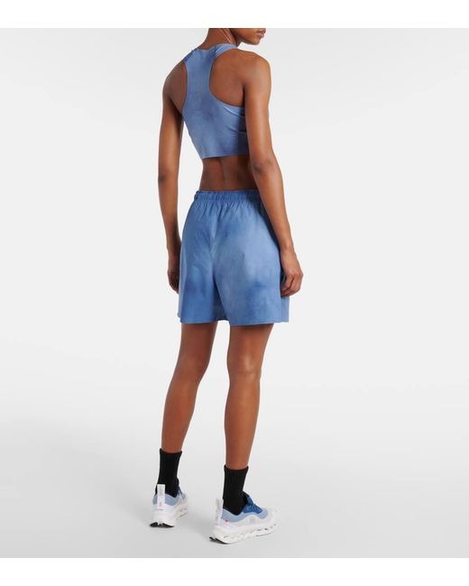 Loewe Blue X On Technical Shorts