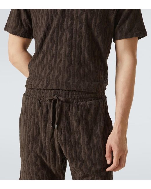 Frescobol Carioca Shorts Augusto Aus Baumwolle in Black für Herren