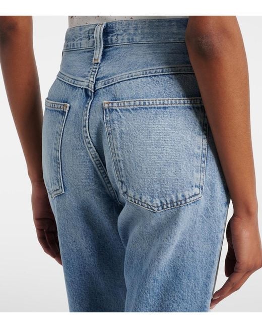 Agolde Blue Leena Flared Jeans