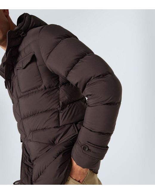 Herno Brown Down Jacket for men