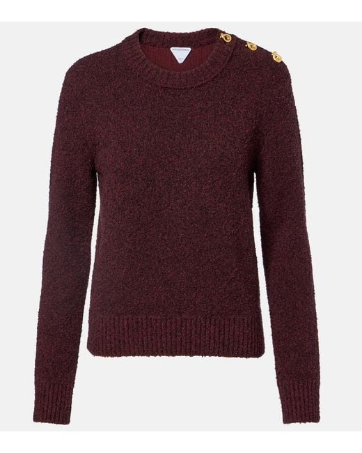 Bottega Veneta Purple Knot Sweater