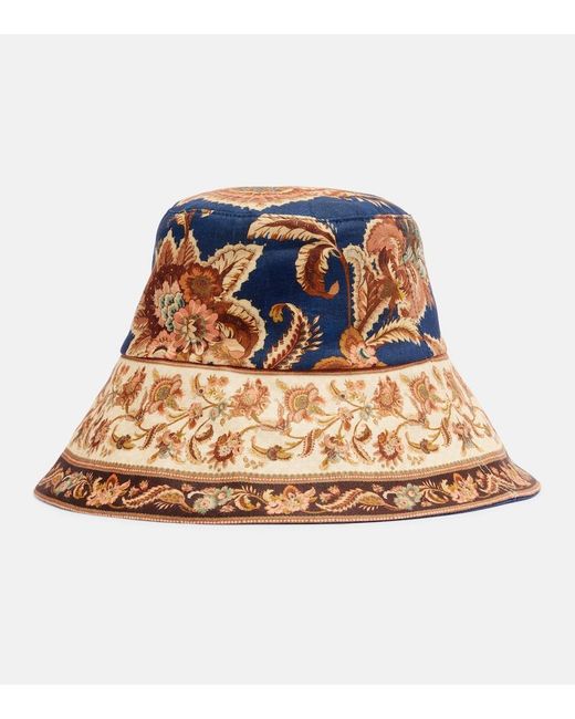 Cappello A Secchiello Reversibile di Zimmermann in Blue