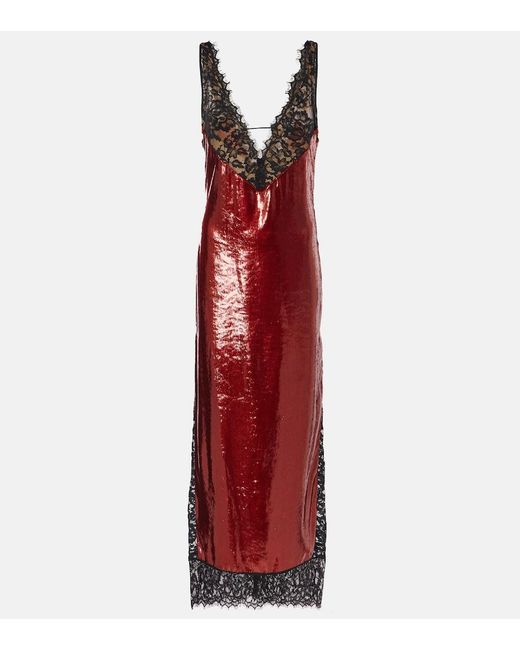 The New Arrivals Ilkyaz Ozel Red Raine Dress